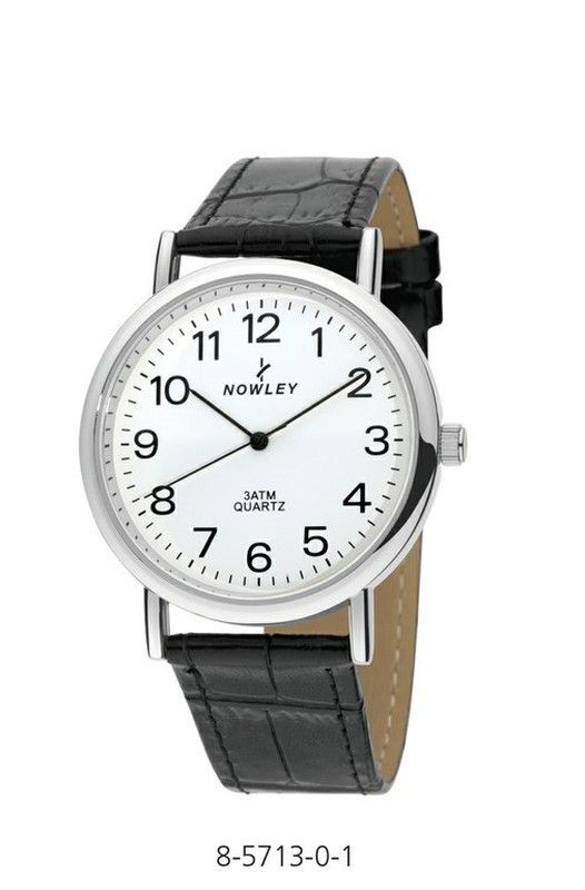 Reloj Nowley Hombre 8-5713-0-1 Piel Negra