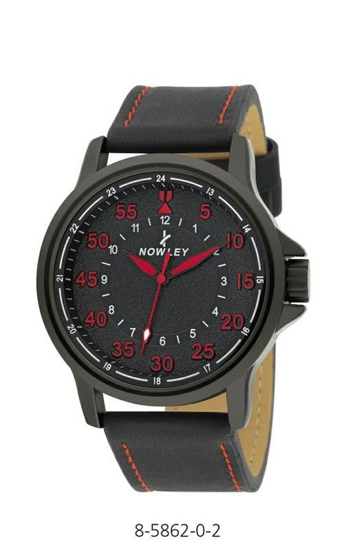 Reloj Nowley Hombre 8-5862-0-2 Piel Negra