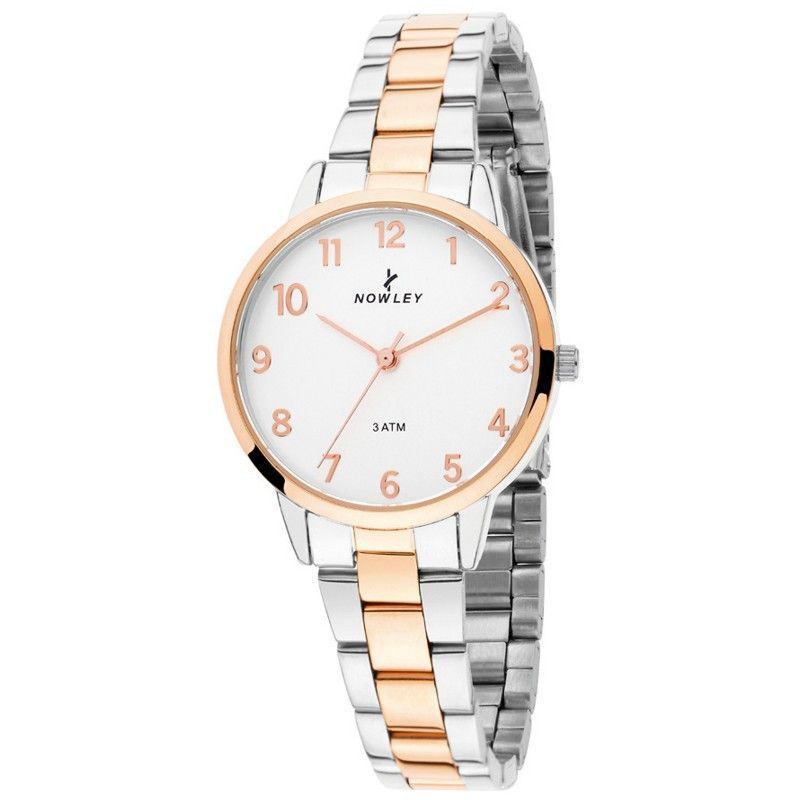 Reloj Nowley Mujer 8-0041-0-0 Bicolor Rosado