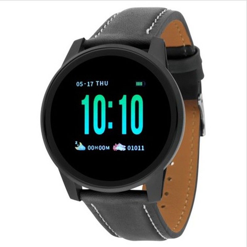 Reloj Nowley Smartwatch 21-2026-0-1 Piel Gris