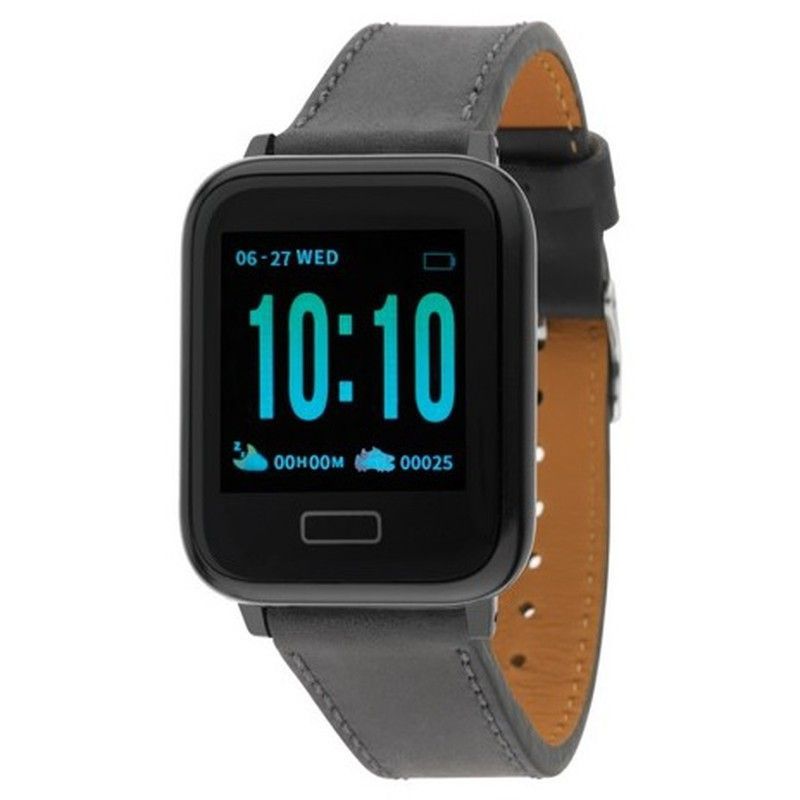 Reloj Nowley Smartwatch 21-2027-0-1 Piel Gris