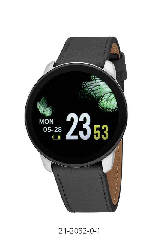 Reloj Nowley Smartwatch 21-2032-0-1 Piel Gris