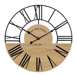 Reloj Pared Clovis Mdf/Metal 70 Cm.