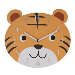 Reloj Pared Infantil 26 Cm. Animal Surt.