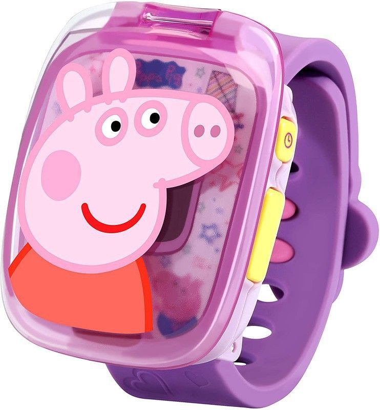 Reloj Peppa Pig Morado