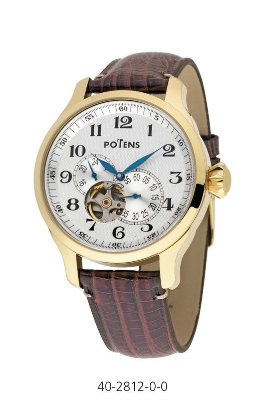 Reloj Potens Hombre 40-2812-0-0 Piel Marrón
