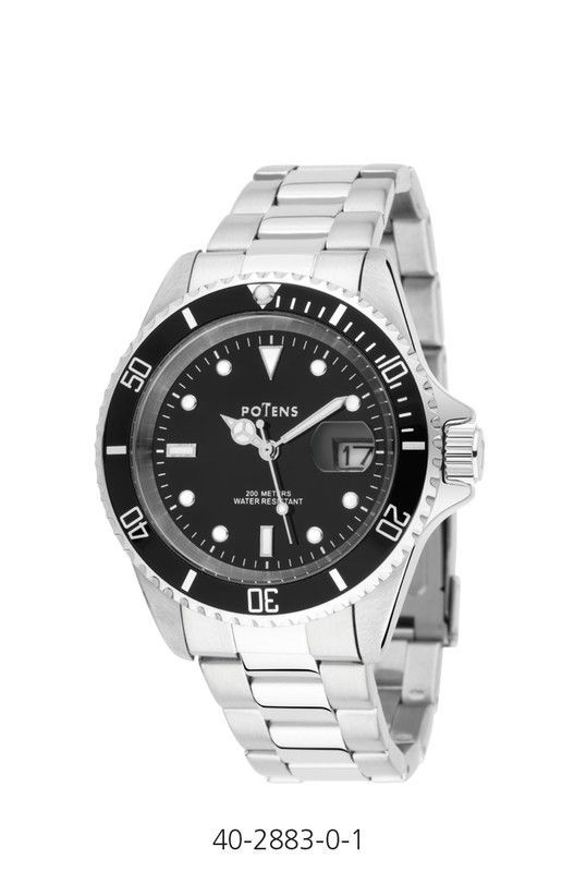 Reloj Potens Hombre 40-2883-0-1 Acero