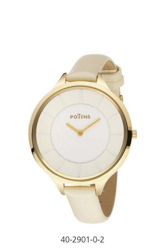 Reloj Potens Mujer 40-2901-0-2 Piel Beige