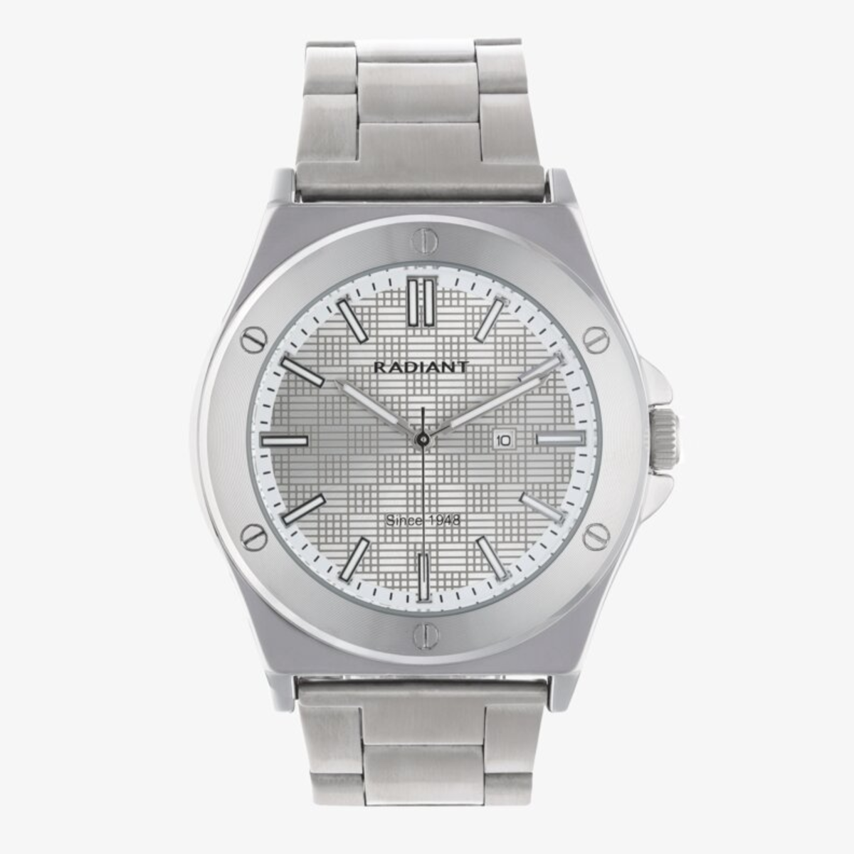 Reloj Radiant Hombre RA680201 Brando Acero Plateado Analógico