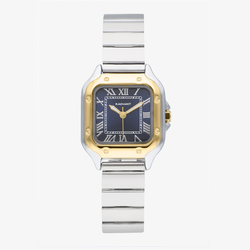 Reloj Radiant Mujer RA661206 Chris Her Azul Acero Plateado Bicolor Dorado Analógico