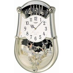 Reloj Rhythm De Pared 4MH774WD48 Magic Motion Melodias