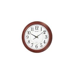 Reloj Rhythm De Pared CMG982NR06 Decorativos Redondo Marrón