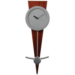 Reloj Rhythm De Pared CMP501-R06 Decorativos Marrón Pendulo