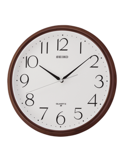Reloj Seiko Clock De Pared QXA695Z Plástico Marrón