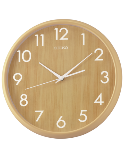 Reloj Seiko Clock De Pared QXA810Y Plástico Marrón