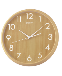 Reloj Seiko Clock De Pared QXA810Y Plástico Marrón