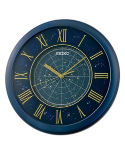 Reloj Seiko Clocks De Pared QHA013L Marino