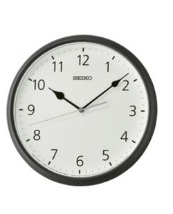 Reloj Seiko Clocks Pared QXA796K Negro