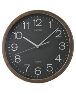 Reloj Seiko Clocks Pared QXA807A Marrón