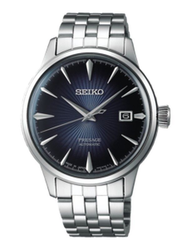 Reloj Seiko Hombre SRPB41J1 Presage Cocktail Automático 4R35 Azul