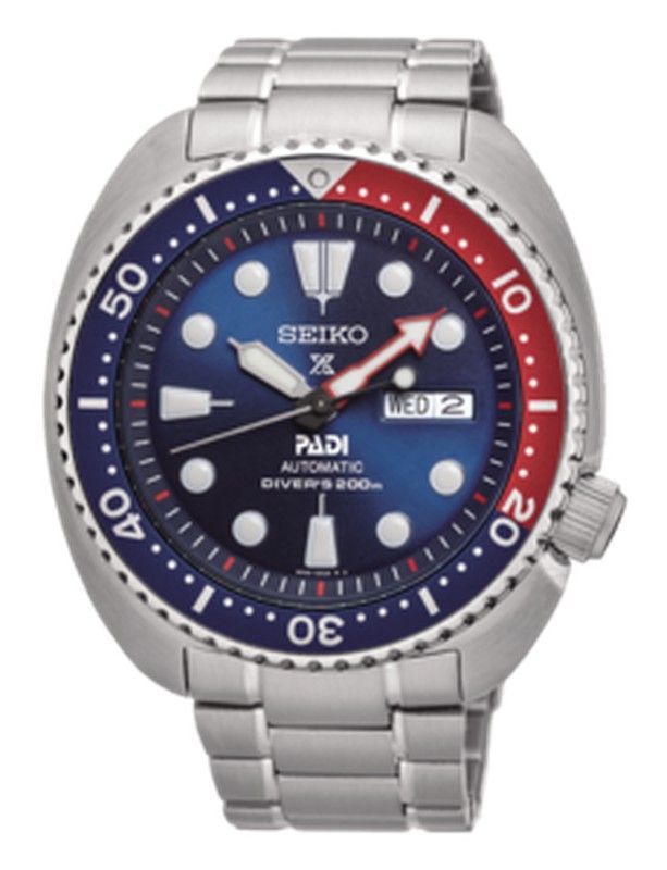 Reloj Seiko Hombre SRPE99K1 Prospex Diver's PADI Automático Tortuga