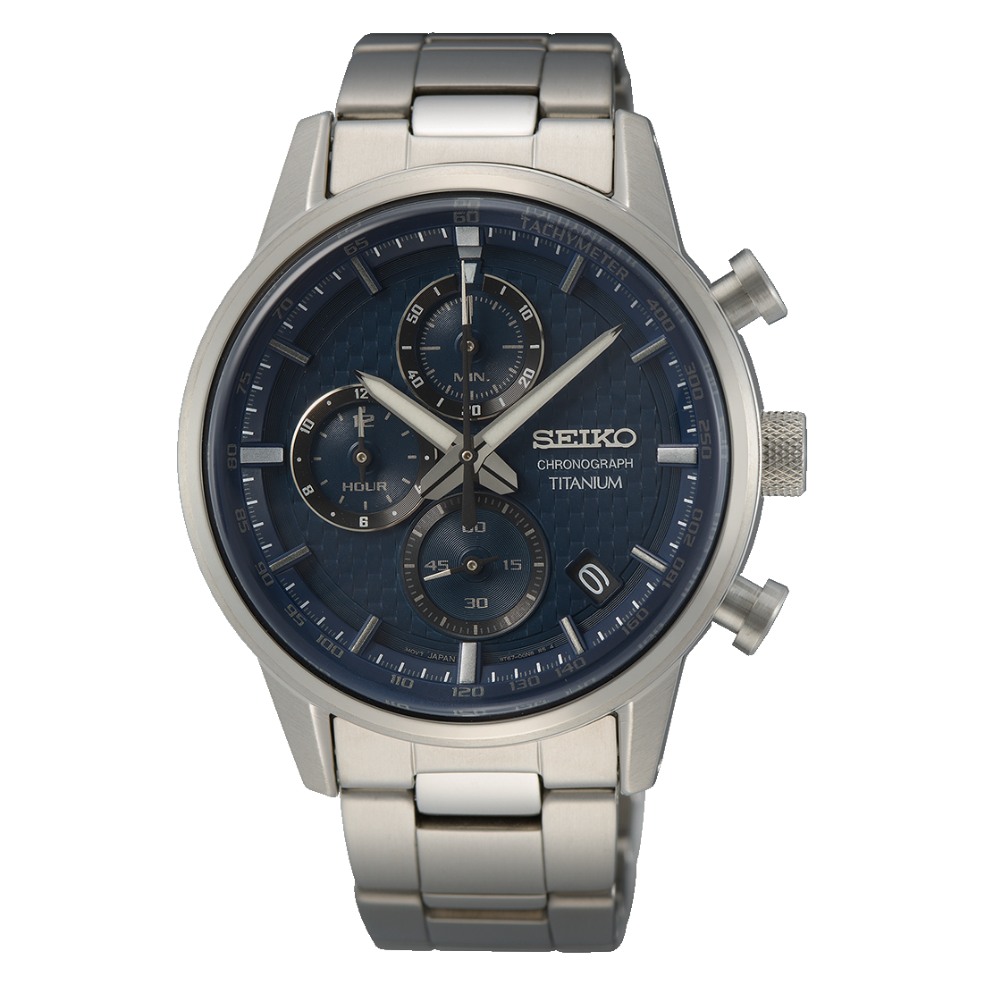 Reloj Seiko Hombre SSB387P1 Titanium Chronograph