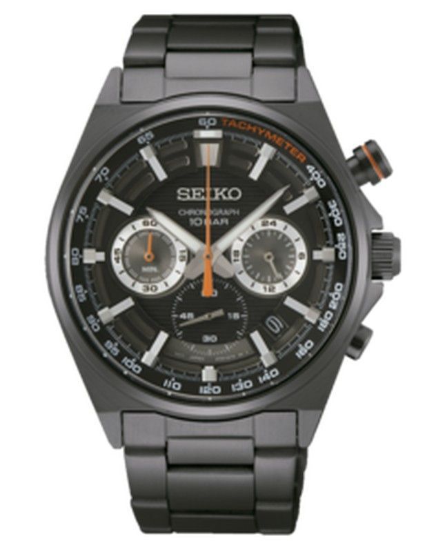 Reloj Seiko Hombre SSB399P1 Neo Sports Cuarzo Crono IP Negro