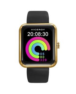 Reloj Smart Pro 41117-20 Viceroy cuadrado dorado