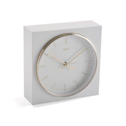 Reloj sobremesa blanco