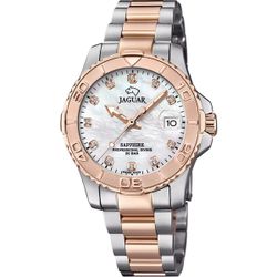 Reloj suizo Jaguar Woman j871 combinado en Ip rosado