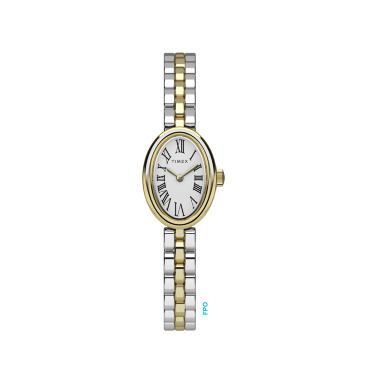 Reloj Timex Mujer TW2Y26800 Cavatina Acero Plateado Bicolor Dorado Analógico