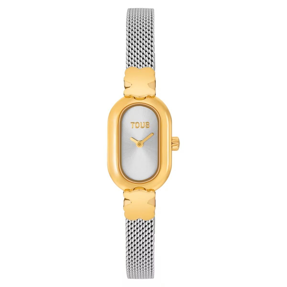 Reloj Tous Oval Icon Combinado Gold