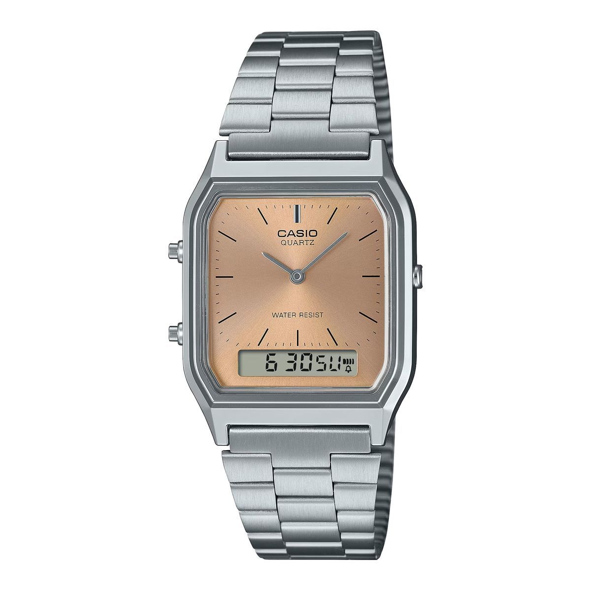 Reloj unisex Casio analógico-digital AQ-230 esfera Maquillaje