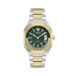 Reloj Versace Hombre VE0I00325 Acero Bicolor Dorado V-Contempo GMT