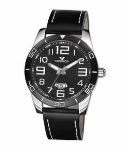 Reloj Viceroy de niño con correa de piel con pespunte en blanco