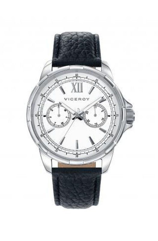 Reloj Viceroy Hombre 401033-03 Piel Negra