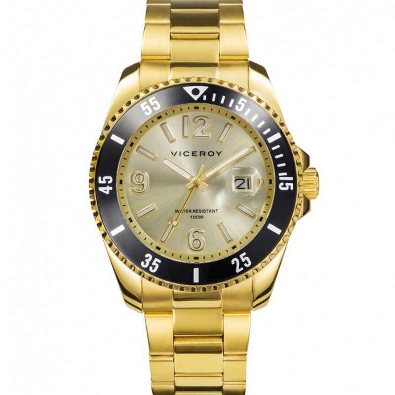 Reloj Viceroy Hombre 401221-95 Dorado