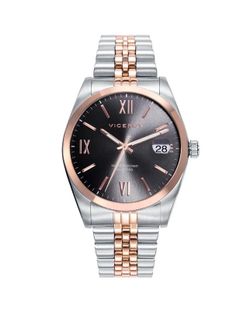 Reloj Viceroy Hombre 42425-13 Bicolor Plateado Rosado