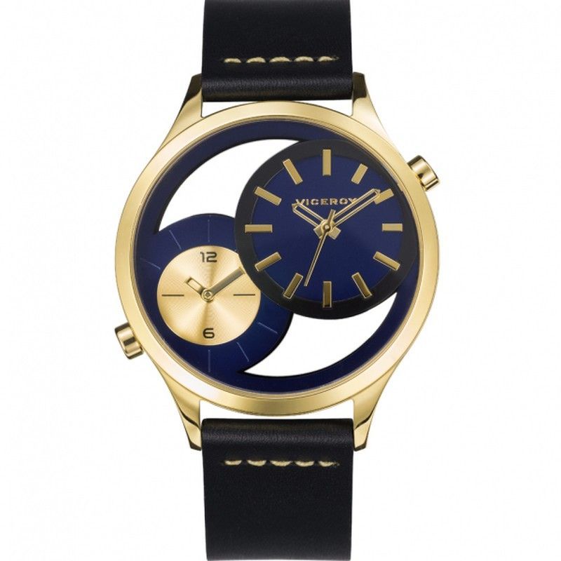 Reloj Viceroy Hombre 471279-37 Piel Negra