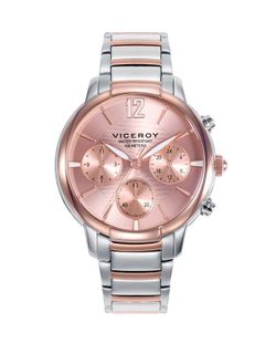 Reloj Viceroy Mujer 401206-75 Bicolor Rosado