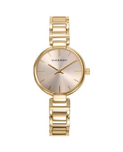 Reloj Viceroy Mujer 401306-27 Acero Dorado Analógico