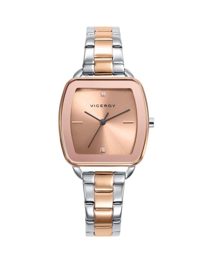 Reloj Viceroy Mujer 42454-77 Acero Bicolor Rose Analógico