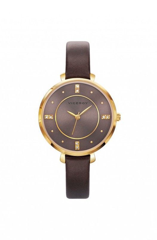 Reloj Viceroy Mujer 471060-40 Piel Marrón