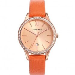 Reloj Viceroy Mujer 471098-93 Piel Naranja