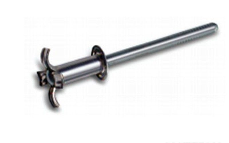 Remache aluminio flor cabeza standard