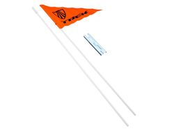 Remolque de pedal mt 201/mt 206 banderín naranja