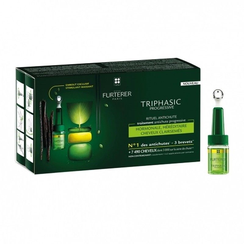 Rene Furterer Triphasic Progresiva 8 ampollas