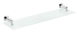 Repisa cristal cromo Basic_02 Pyp