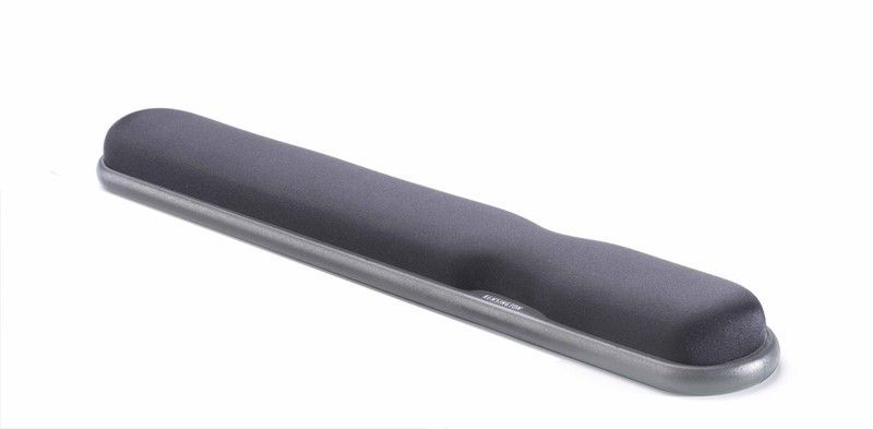 Reposamuñecas con gel para teclado Kensington de altura ajustable en negro