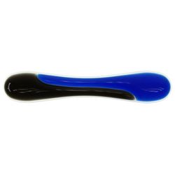 Reposamuñecas gel Duo teclado azul/negro